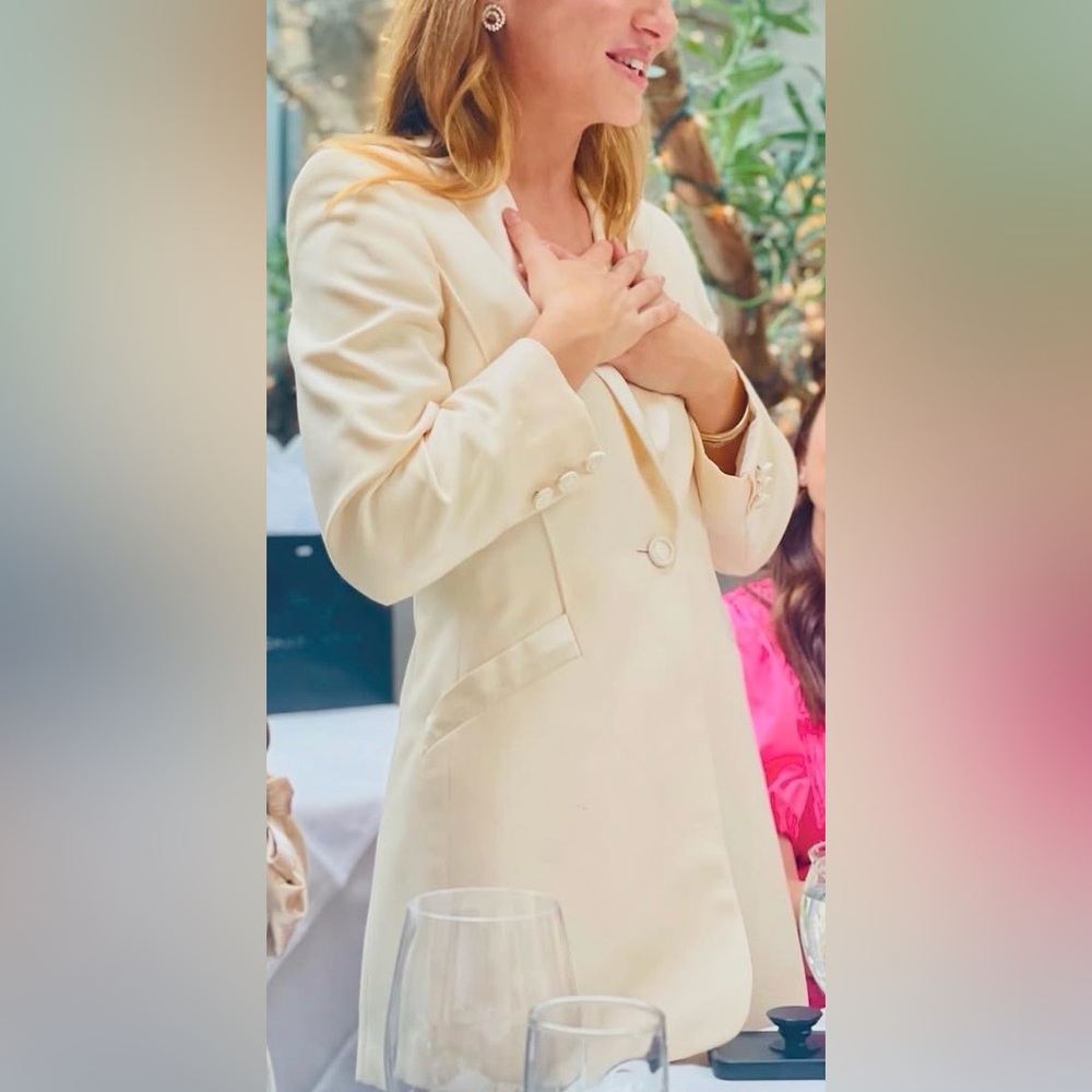 Escada Cream Women's Blazer